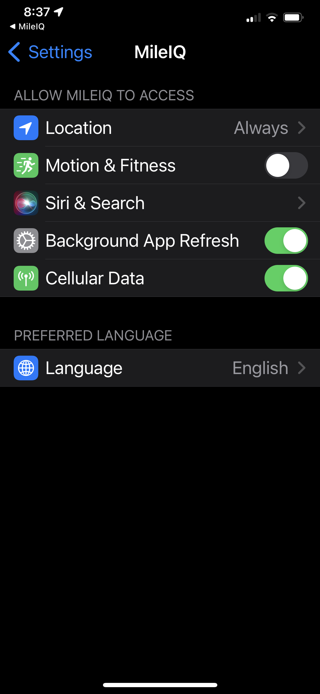 How to use your phone's motion data/physical activity in determining a